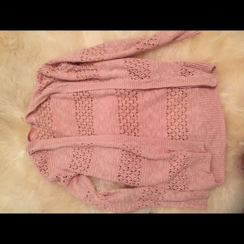 pink sweater